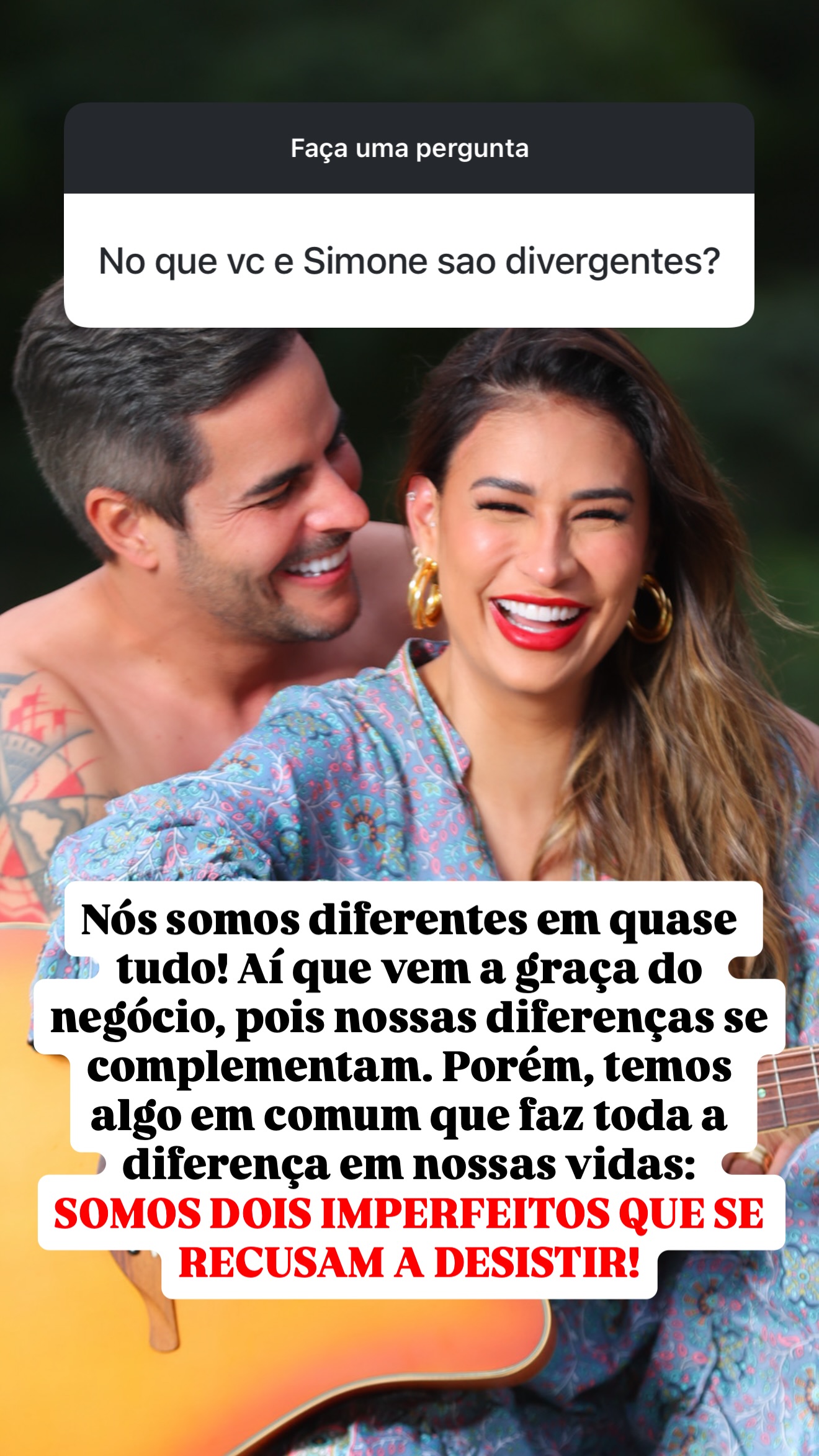 Kaká Diniz e Simone Mendes - Foto: Reprodução / Instagram