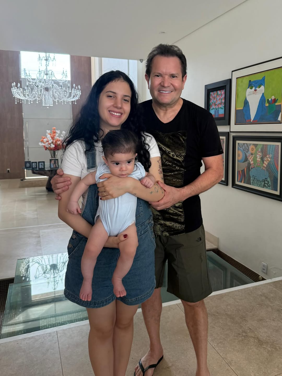 Ximbinha celebra aniversário com a família — Foto: Reprodução/Instagram
