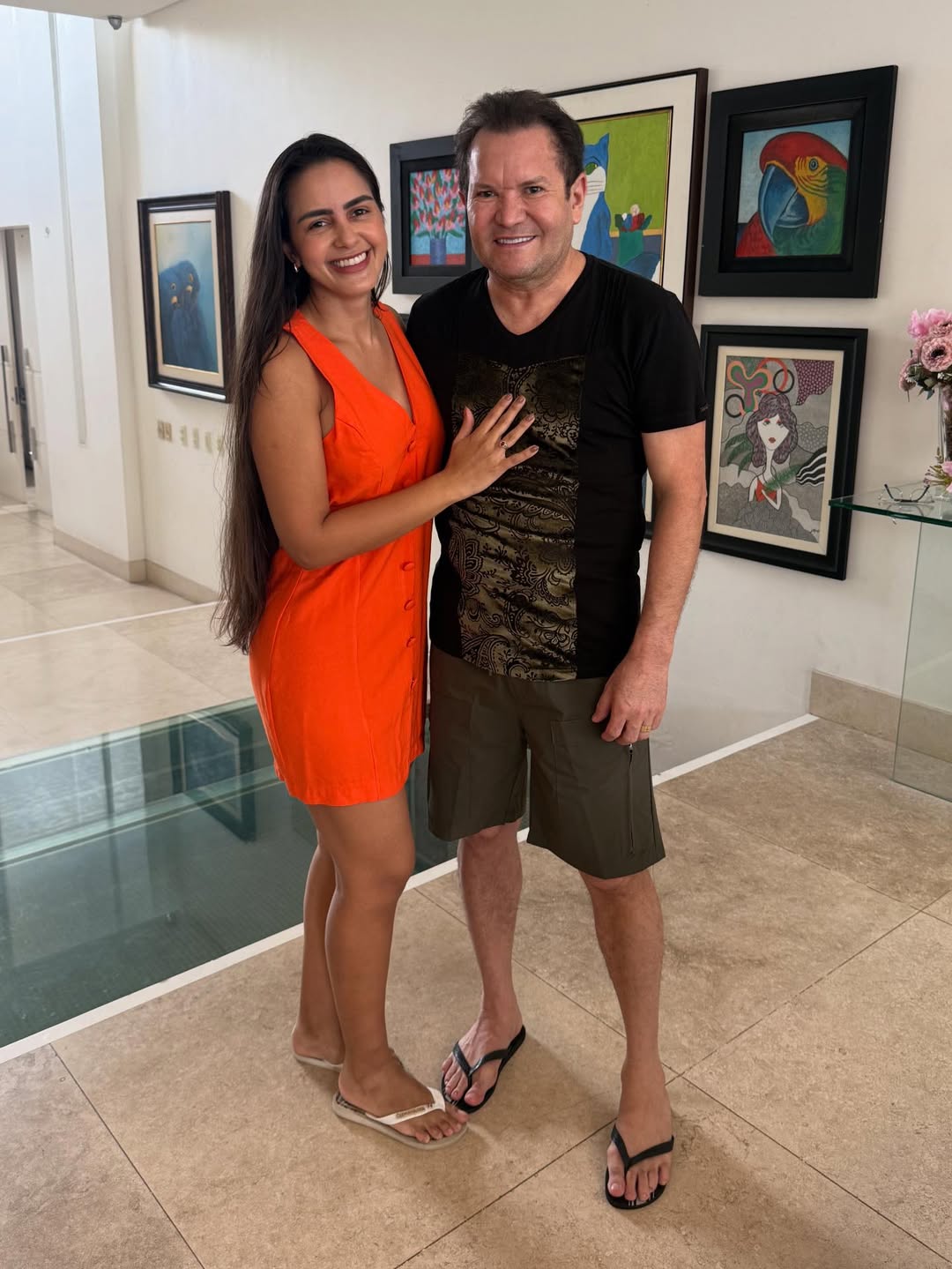 Ximbinha celebra aniversário com a família — Foto: Reprodução/Instagram
