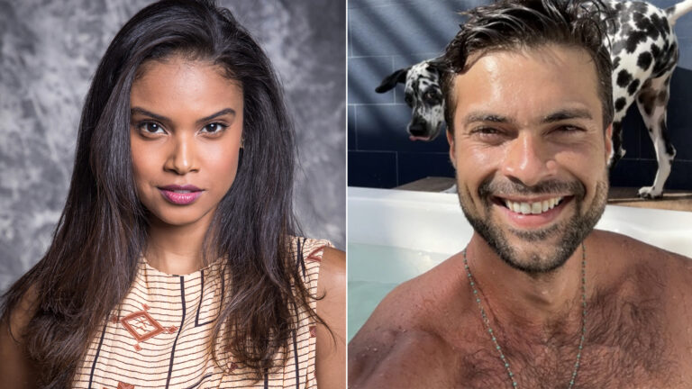 Aline Dias e Victor Sparapane são os protagonistas da novela vertical ‘Icônica: de Faxineira à Fashionista’