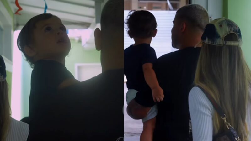 Bia Miranda, DJ Buarque e o filho - Foto: Reprodução/Instagram