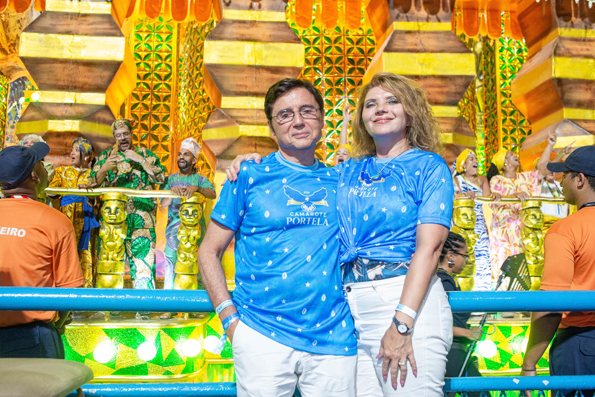 Jorge Fontevecchia, Presidente e CEO do Grupo Perfil, e Gabriela Lopez - Foto: Mariana Quintão