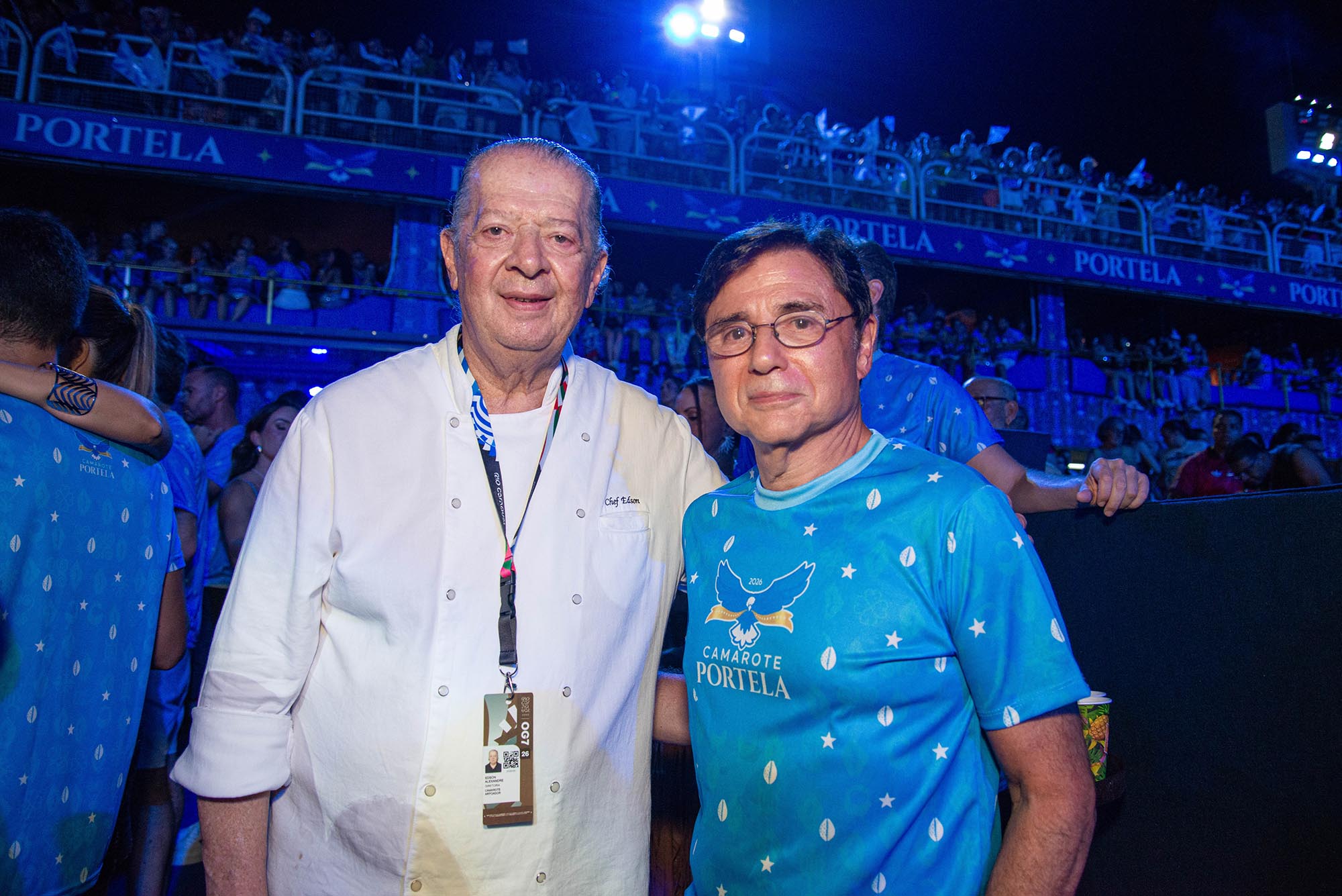 Chef Edson e Jorge Fontevecchia, Presidente e CEO do Grupo Perfil - Foto: Mariana Quintão