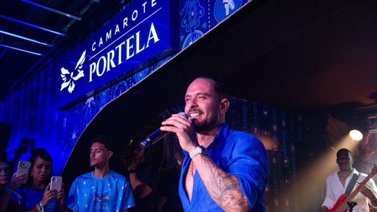 Camarote Portela tem show de Diogo Nogueira na Sapucaí