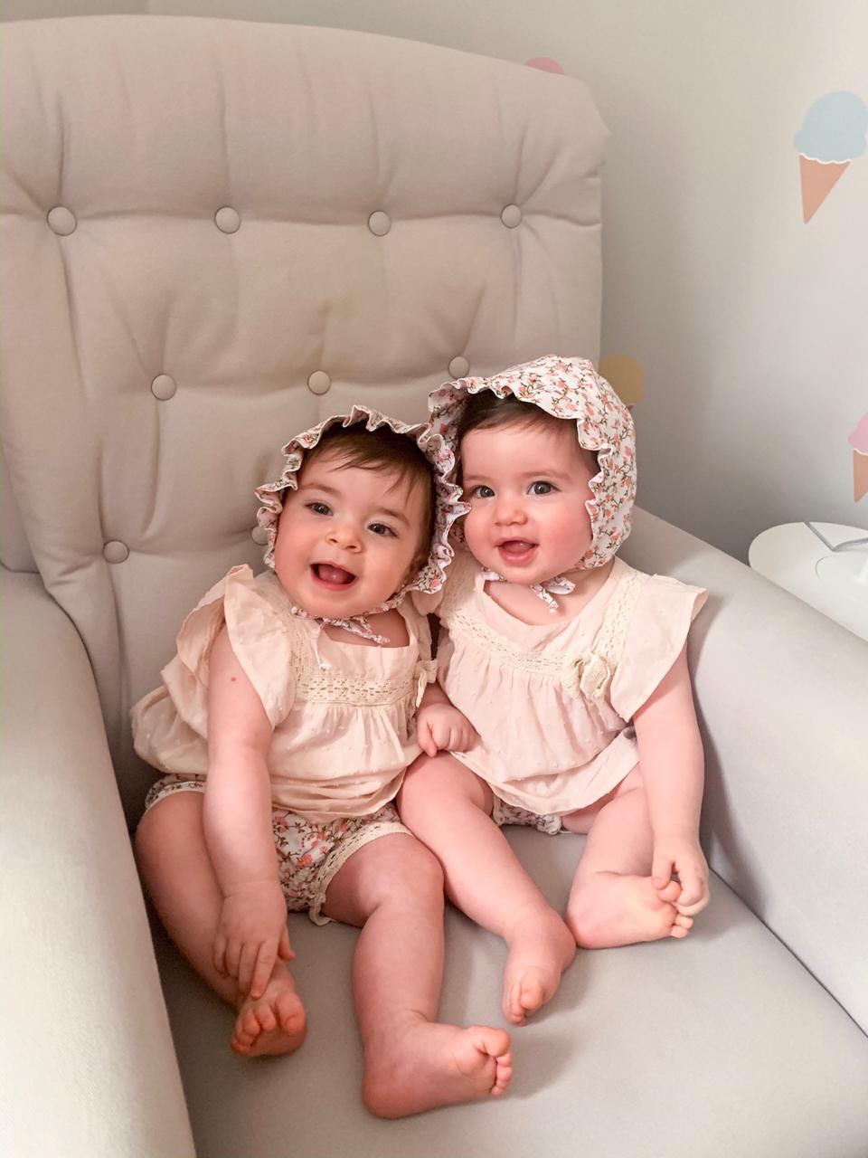 Fabiana Justus celebra aniversário das filhas, Sienna e Chiara - Foto: Reprodução / Instagram