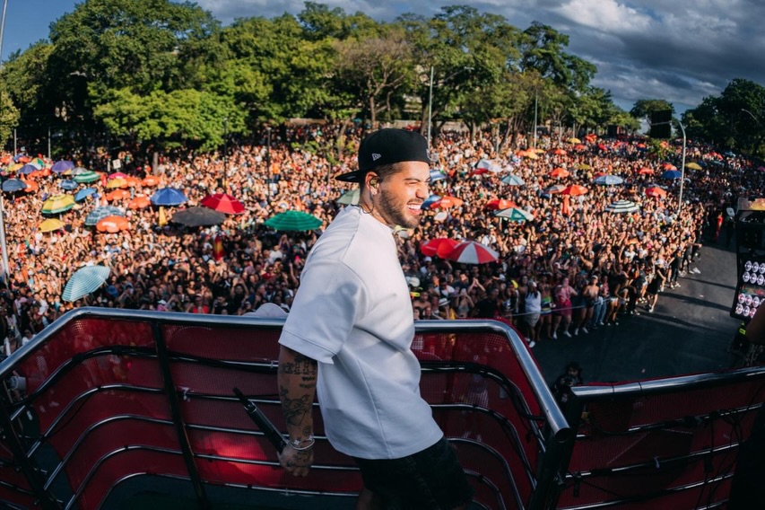 Zé Felipe nos shows do Carnaval - Foto: Divulgação