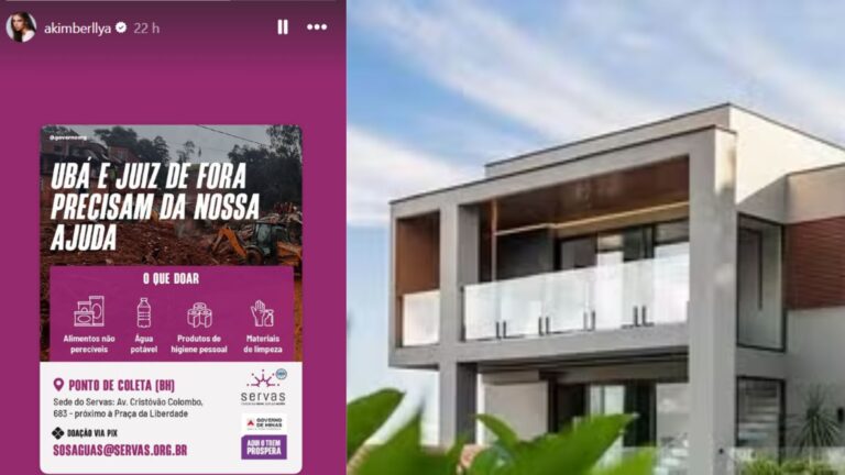 Influenciadora que vive em mansão de R$ 5,5 milhões mobiliza apoio para vítimas de tragédia