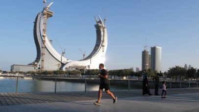 Katara Towers em Lusail no Qatar - Foto: Getty Images