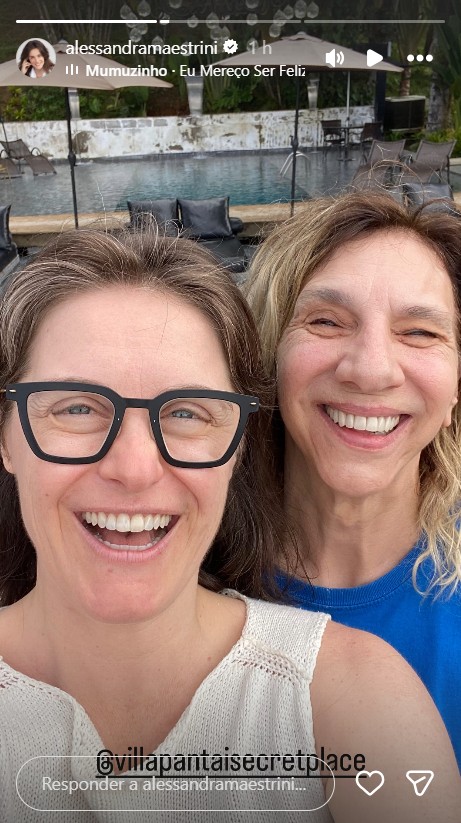 Alessandra Maestrini e Denise Stoklos - Foto: Reprodução/Instagram @alessandramaestrini