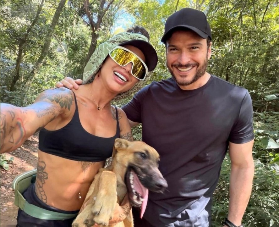 Aline Campos e Fred Costa - Foto: Reprodução / Instagram @soualinecampos
