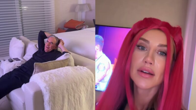Ana Paula Siebert e Roberto Justus - Foto: Reprodução/TikTok
