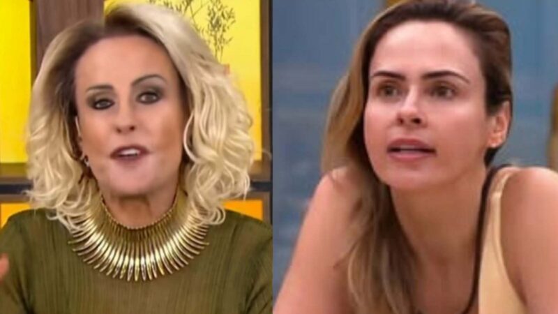 Ana Maria Braga causa ao falar sobre Ana Paula Renault