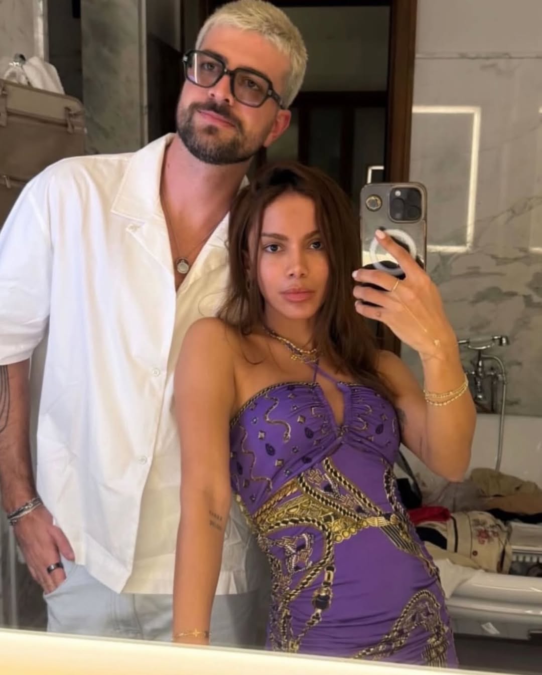 Anitta e Ian Bortolanza - Foto: Reprodução / Instagram @anitta