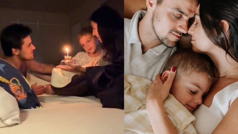 Filho caçula de Felipe Simas e Mariana Uhlmann celebra 6 anos e ganha surpresa especial