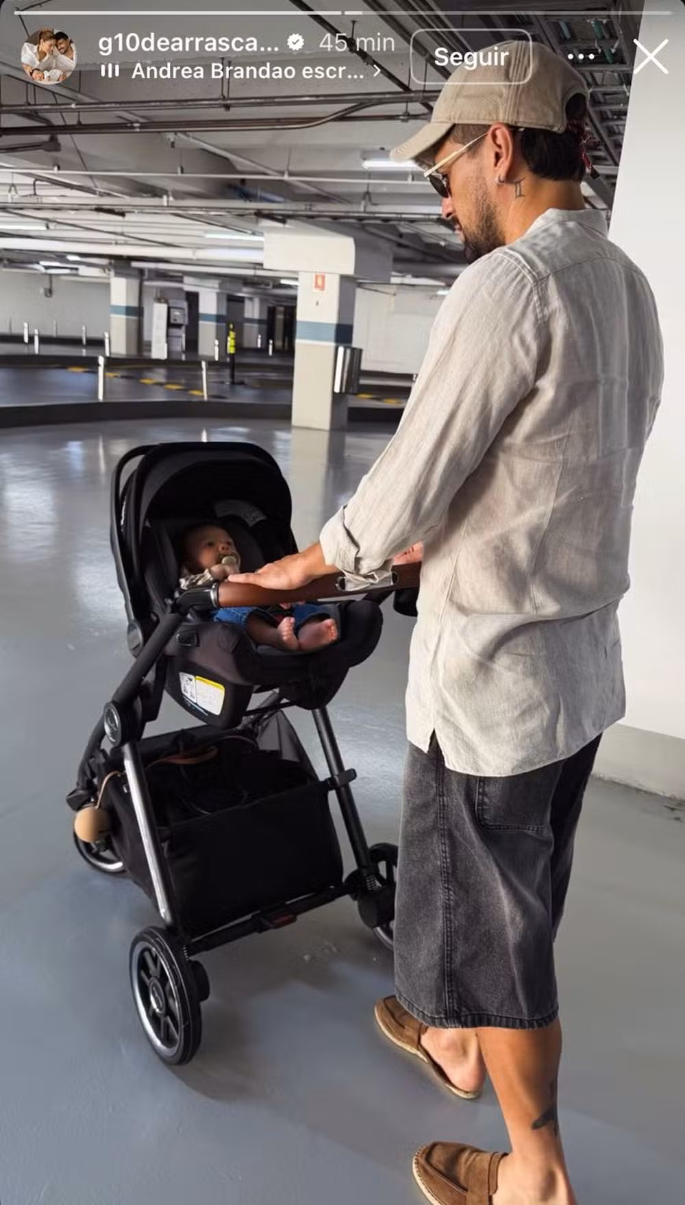 Arrascaeta e filho - Foto: Reprodução/Instagram