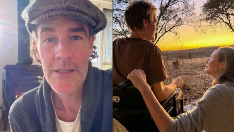 James Van Der Beek e Stacy Keibler — Foto: Reprodução/Instagram