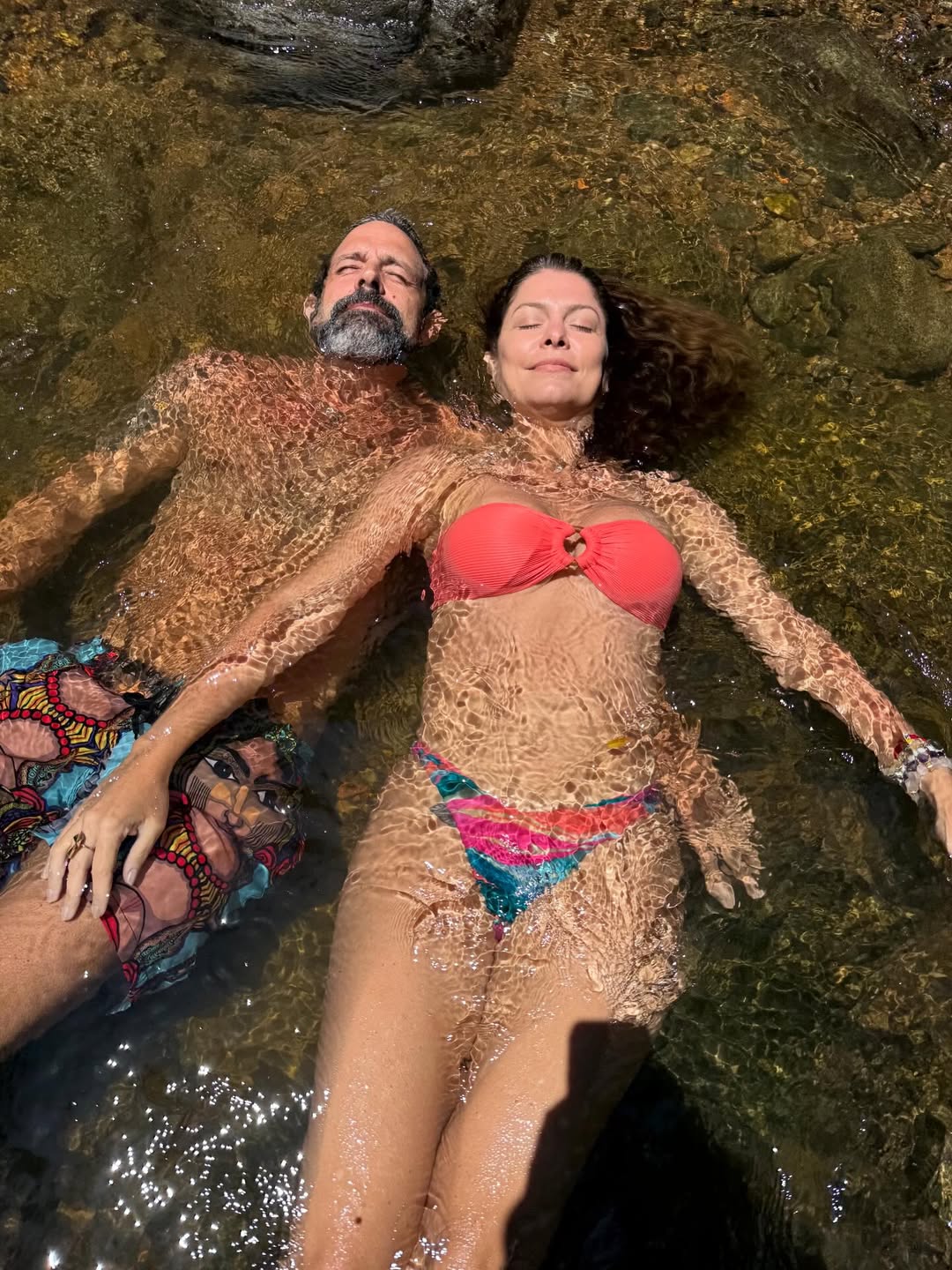 Bárbara Borges com Iran Malfitano - Foto: Reprodução / Instagram @eubarbaraborges