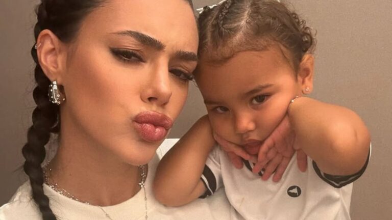 Bruna Biancardi se derrete ao ganhar presente especial da filha, Mavie