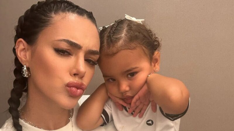 Bruna Biancardi encanta ao mostrar Mavie orando: ‘Ela agradeceu’