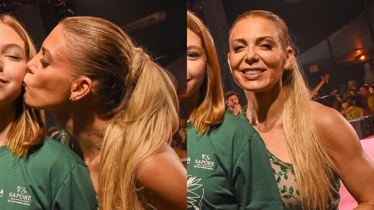 Filha de Sheila Mello faz aparição rara ao lado da mãe e semelhança impressiona