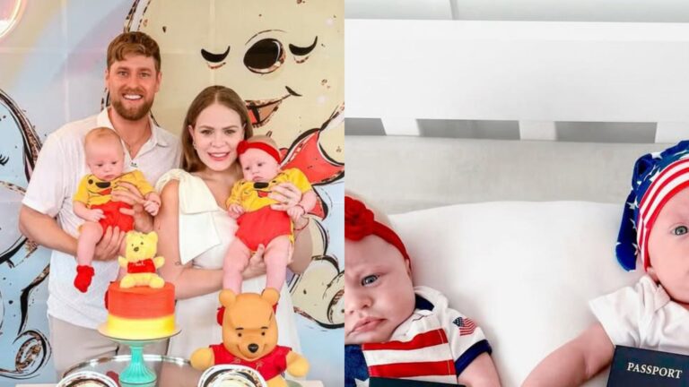Paulinha Leite celebra conquista especial dos filhos gêmeos: “Mini americanos”