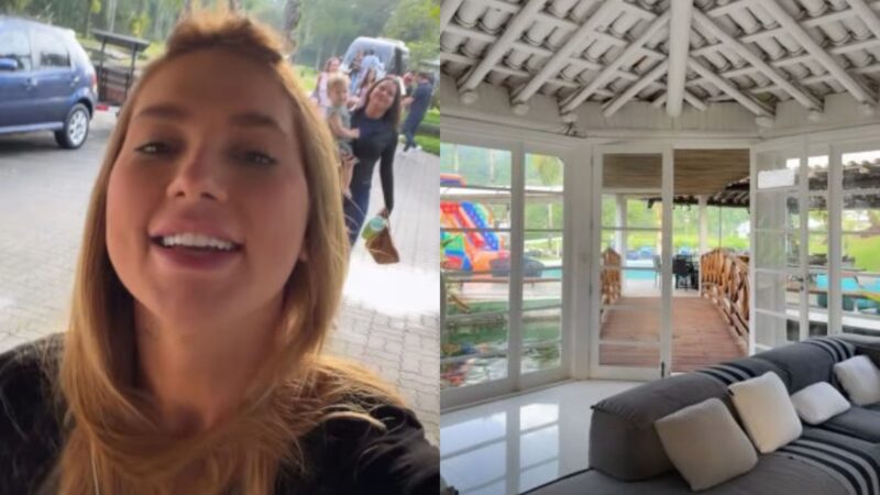 Virginia Fonseca aproveita descanso com os filhos em Mangaratiba; veja detalhes da mansão