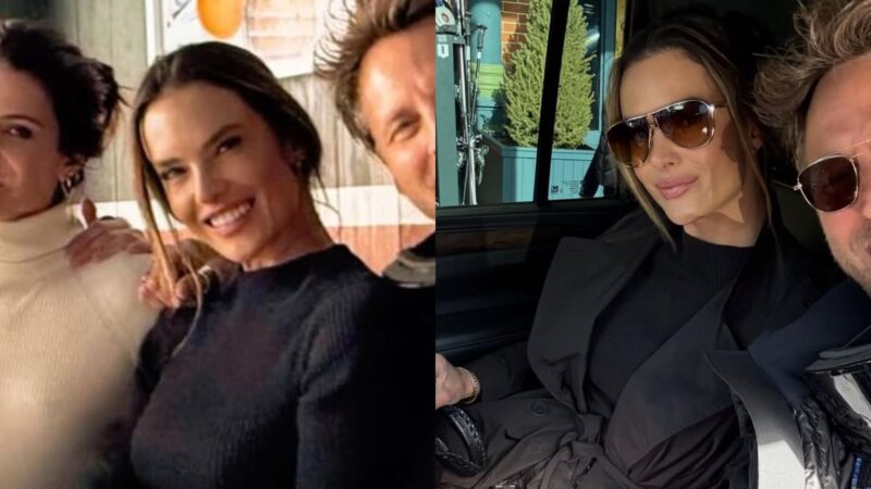 Alessandra Ambrosio e o namorado - Foto: Reprodução / Instagram