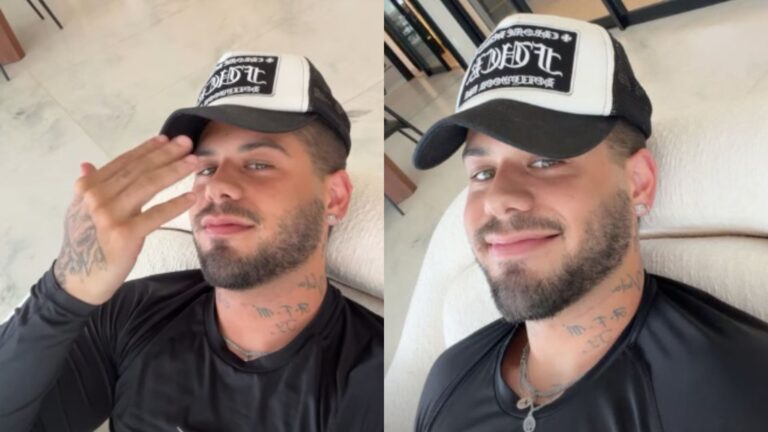 Zé Felipe dá conselho inusitado sobre fim de relacionamento: “Vem para”