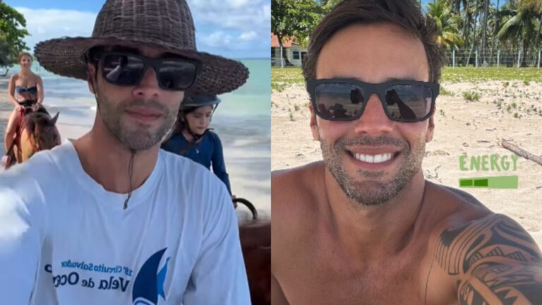 Daniel Cady, ex-marido de Ivete Sangalo, troca o agito do Carnaval por descanso ao lado das filhas; fotos