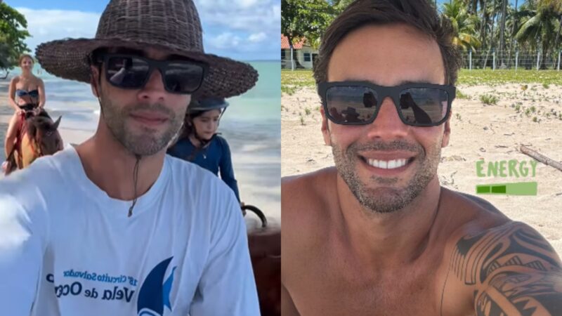 Daniel Cady, ex-marido de Ivete Sangalo, troca o agito do Carnaval por descanso ao lado das filhas; fotos