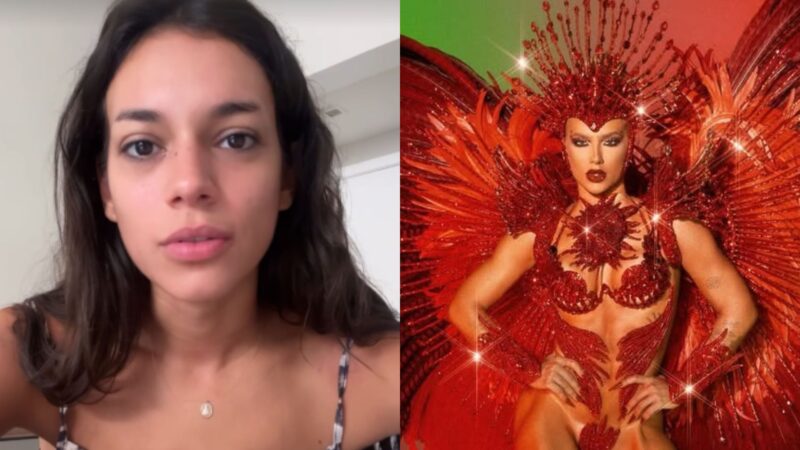 Alane Dias, musa da mesma escola que Virginia, relata dores intensas para usar costeiro: “Eu nunca”