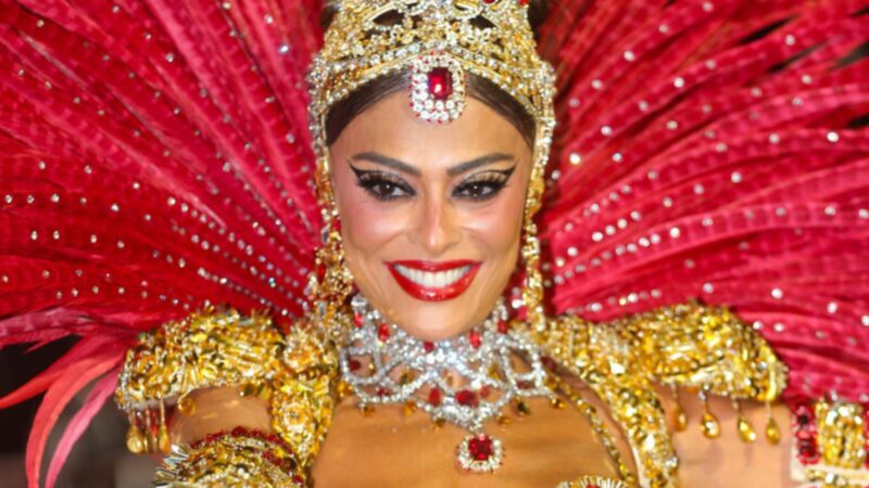 Fantasia de Juliana Paes na Viradouro foi produzida por grife de luxo