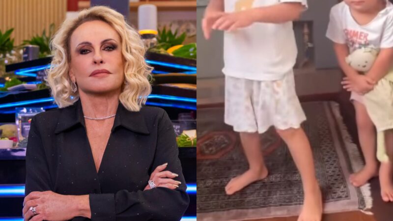 Netos de Ana Maria Braga surgem enormes em vídeo publicado pela filha da apresentadora