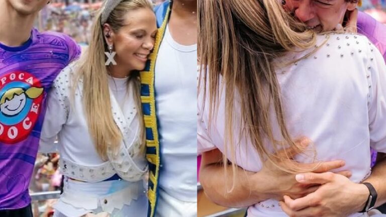 Carla Perez abre o coração após despedida ao lado dos filhos e do marido: ‘Coração apertado’