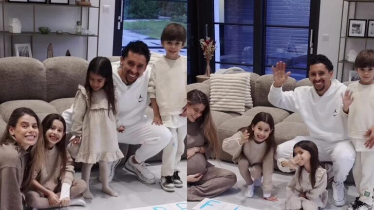 Com vídeo fofo, Carol Cabrino e Marquinhos revelam nome do quarto filho