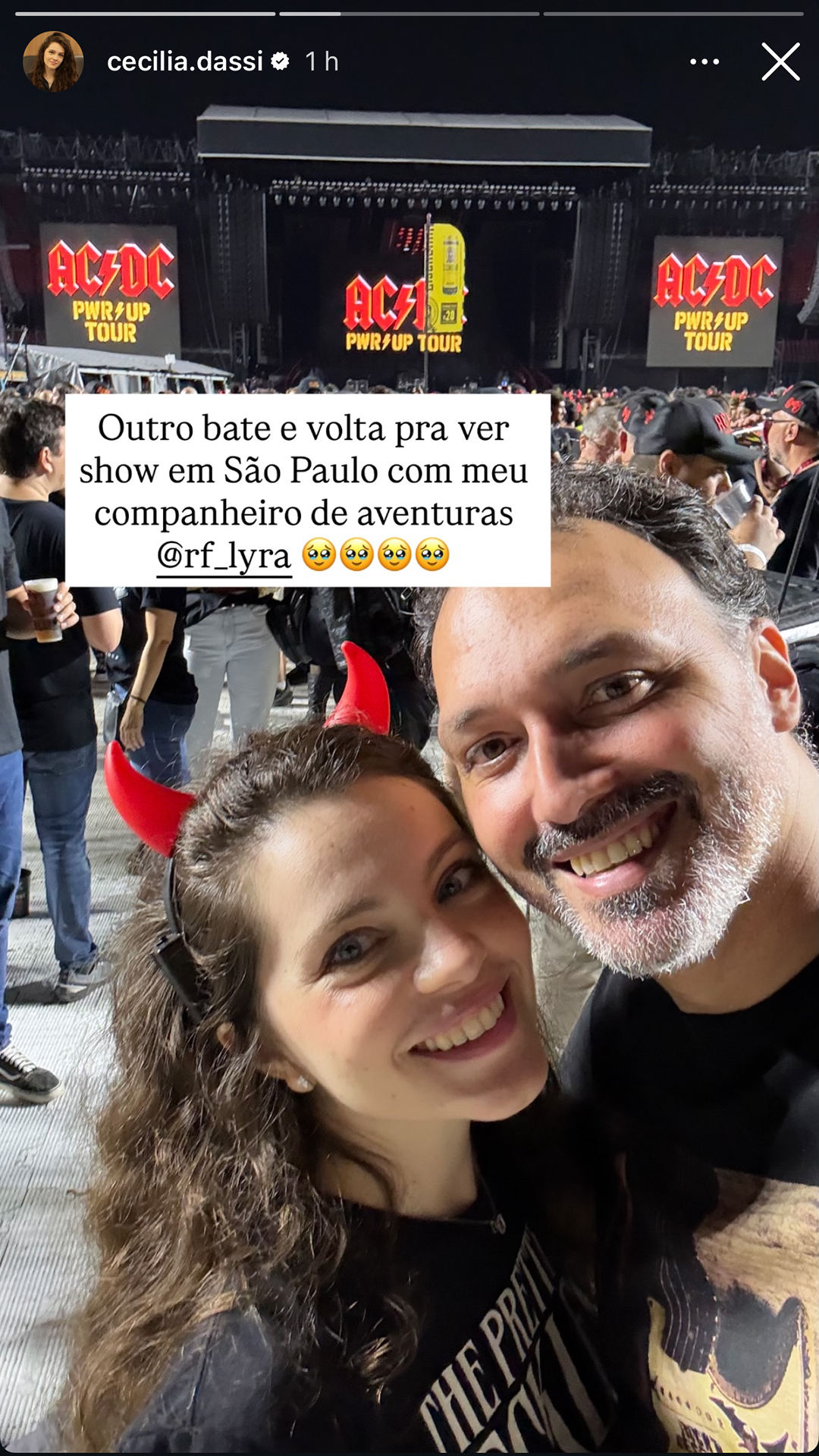 Cecilia Dassi com seu namorado - Foto: Reprodução / Instagram