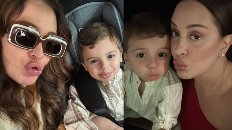 Com vídeo fofo, Claudia Raia comemora o aniversário do filho caçula: ‘Nosso milagre