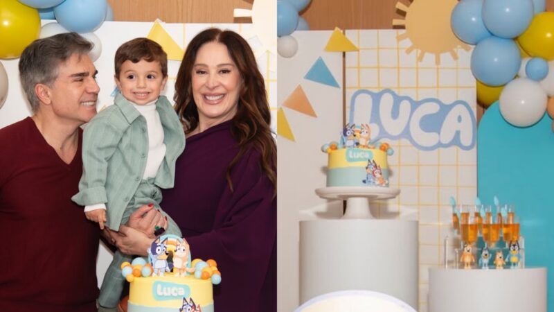 Claudia Raia comemora o aniversário do filho com festa intimista em Lisboa