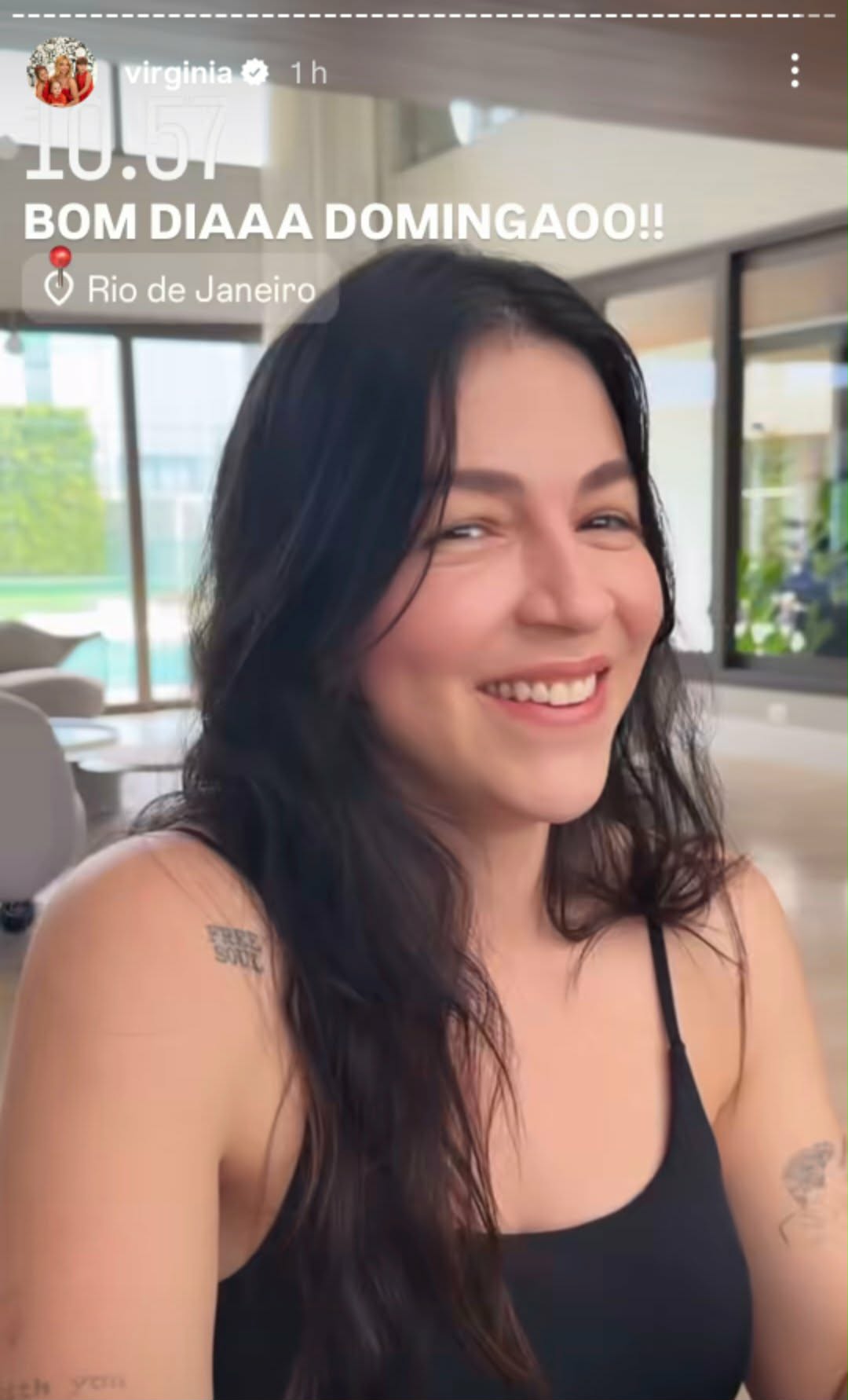 Virginia mostra a irmã e a cunhada de Zé Felipe na casa de Vini Jr. - Foto: @virginia