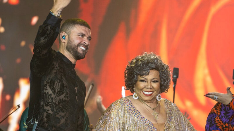 Diogo Nogueira e Alcione - Foto: Divulgação