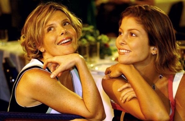 Eleonora (Mylla Christie) e Jennifer (Bárbara Borges) em Senhora do Destino - Foto: Divulgação / TV Globo