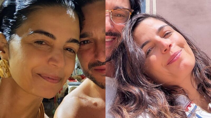 Emanuelle Araújo posta fotos raras com o marido em data especial: ‘Almas semelhantes se reconhecem’
