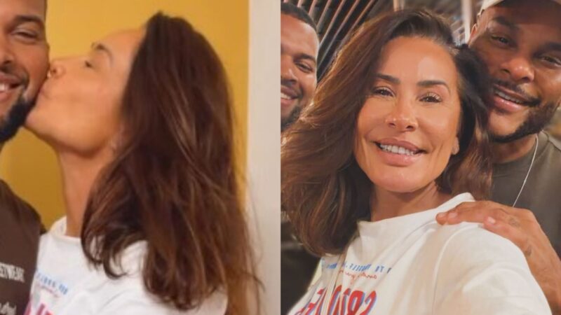 Scheila Carvalho celebra aniversário do enteado com fotos raras: ‘Juízo’