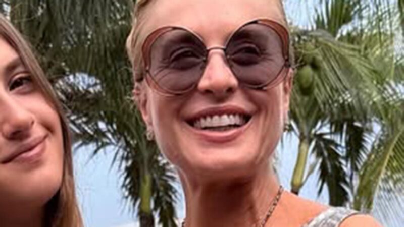 Aos 13 anos, filha de Angélica e Luciano Huck surge quase da altura da mãe em novas fotos