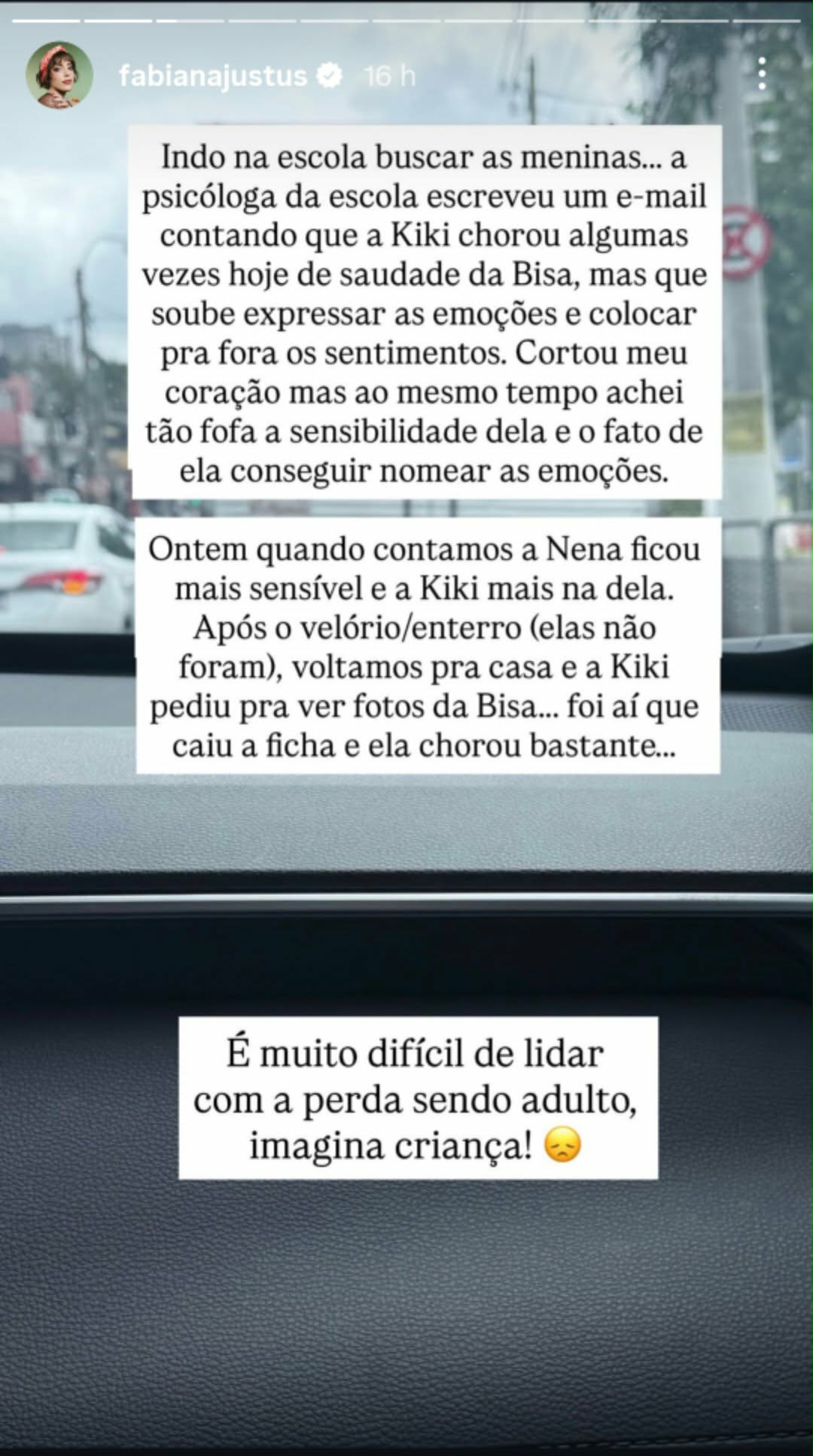 Fabiana Justus fala sobre reação das filhas ao saber