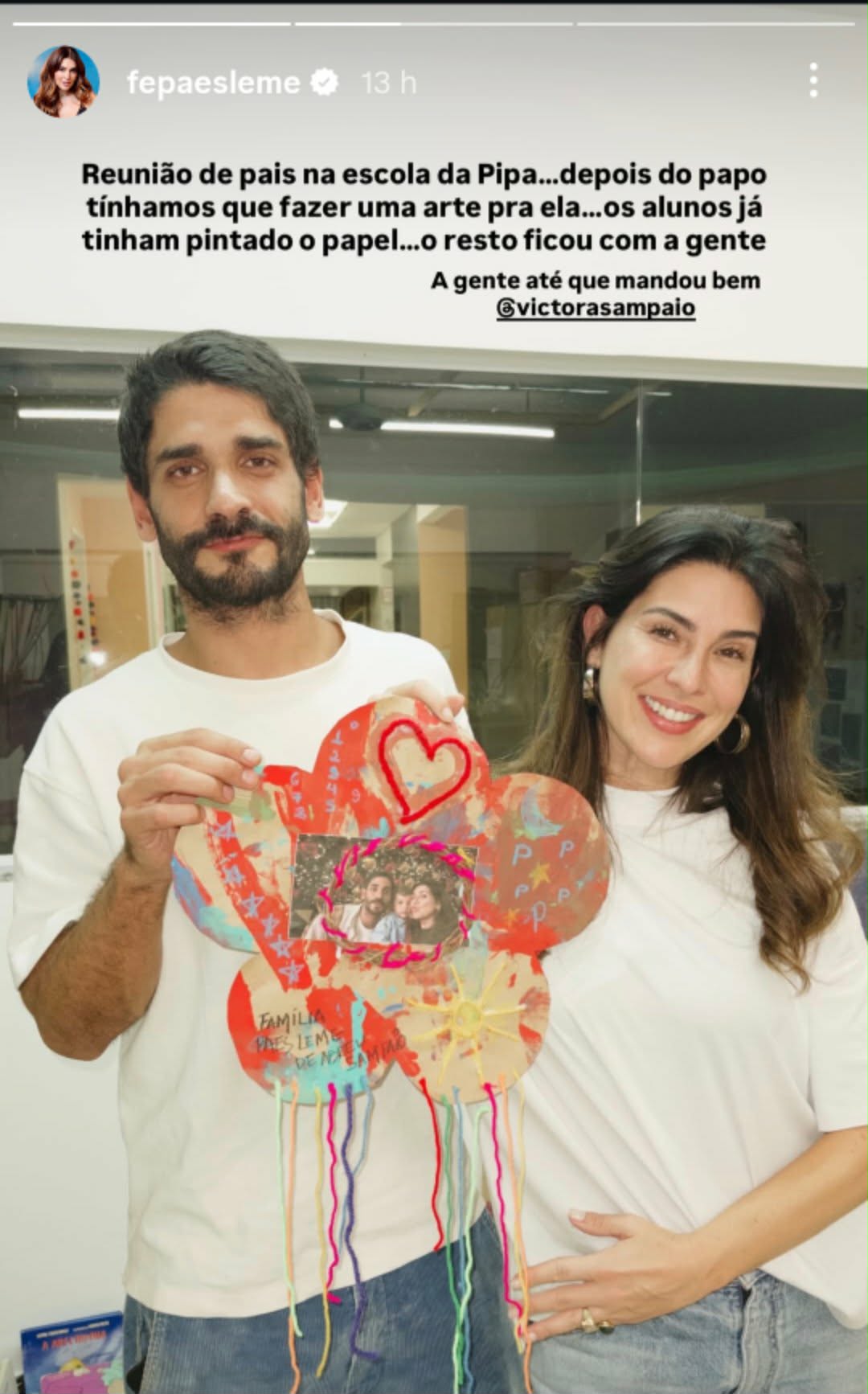 Fernanda Paes Leme mostra encontro com o ex - Foto: @fepaesleme