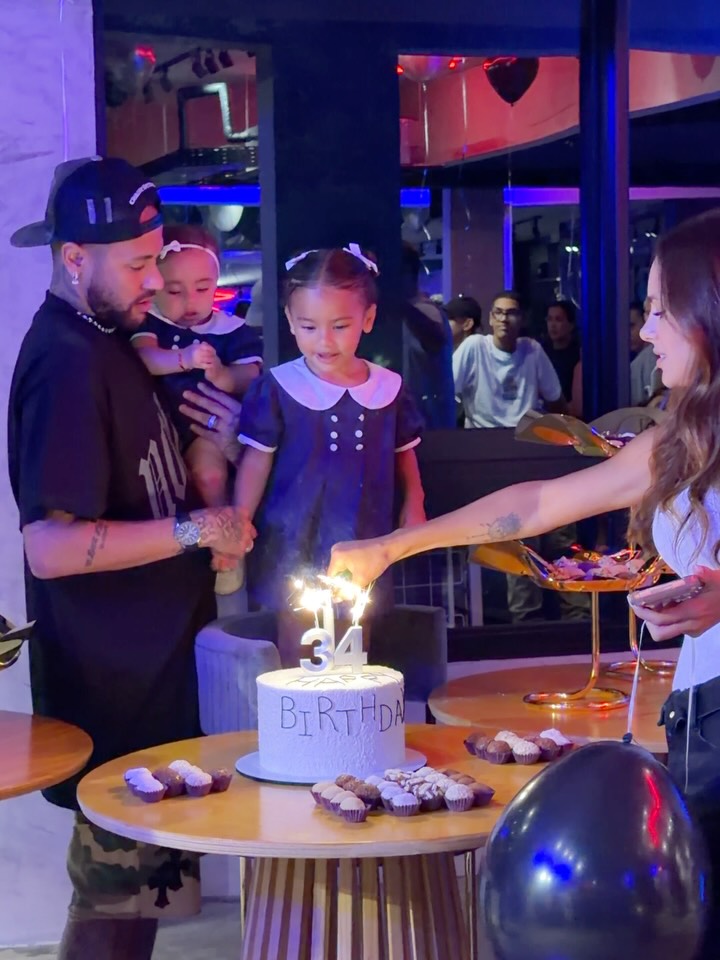 Gabily esteve na festa surpresa de Neymar Jr - Foto: Reprodução / Instagram @gabily