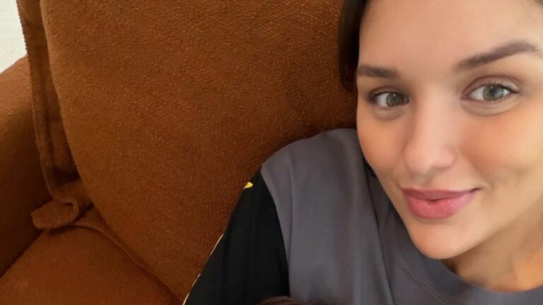 Filha de Rafa Kalimann e Nattan chama a atenção com seu olhar em nova foto