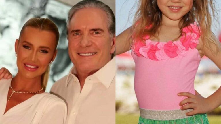 Aos 5 anos, filha de Roberto Justus impressiona com semelhança com a mãe: ‘Ana todinha’
