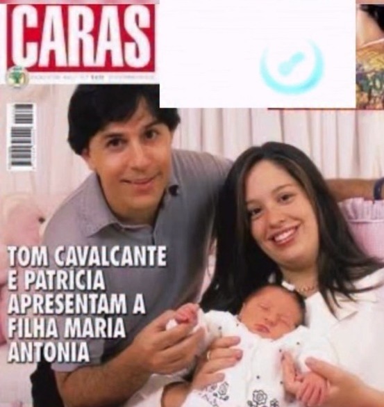 Tom Cavalcante e a esposa apresentaram a filha, Maria Antônia, à CARAS Brasil - Foto: Reprodução / Instagram @tomcavalcante